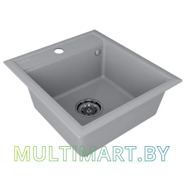 Кухонная мойка Paulmark Stepia PM114651-GRS (серый дым) картинка 2